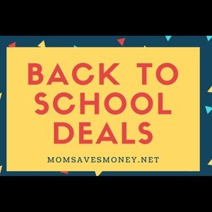 Back to school deals